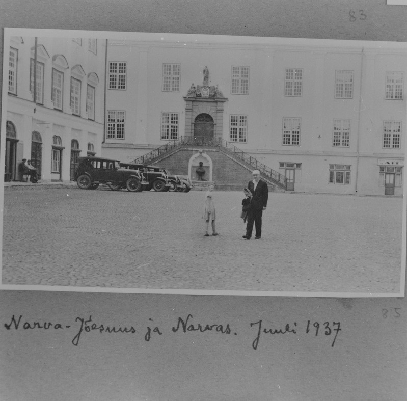 Narva-Jõesuus ja Narvas, juuli 1937