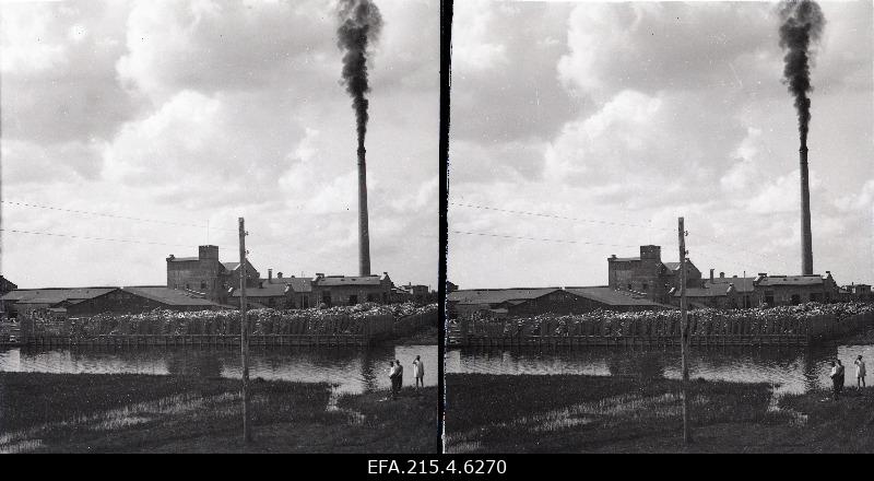 Vaade Türi paberivabrikule.