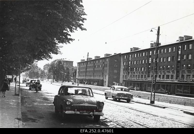 Vaade Pärnu maanteele.