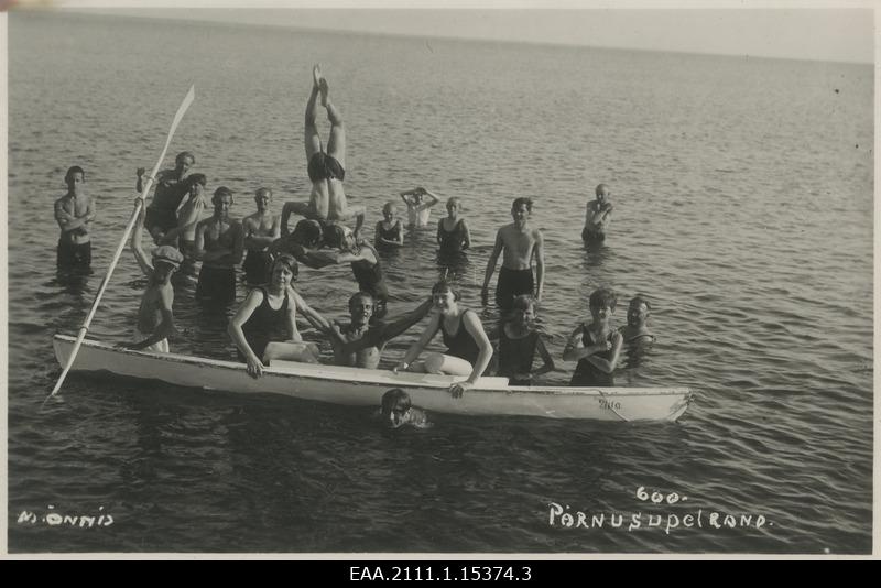 Vaade Pärnu rannale