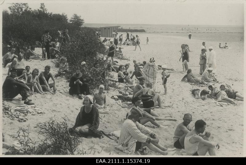 Vaade Pärnu rannale