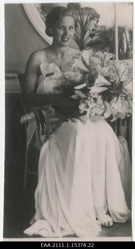 Pärnu 1938. a iluduskuninganna, rootslane Gerda Hainer