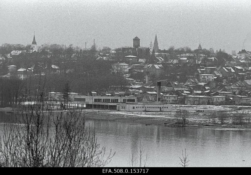Vaade Viljandi linnale.