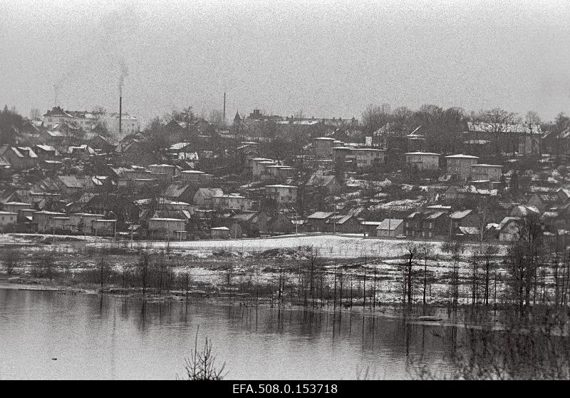 Vaade Viljandi linnale.