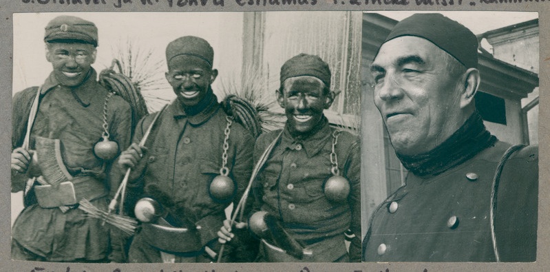 Õpetaja August Napits ja õpilased