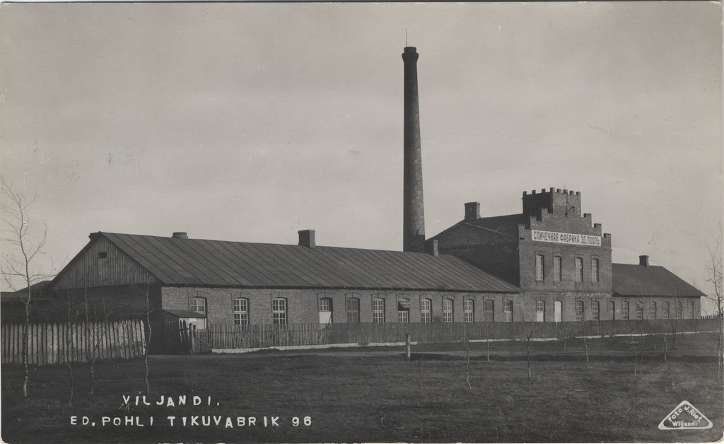 Viljandi Ed. Pohli Tauvabrik