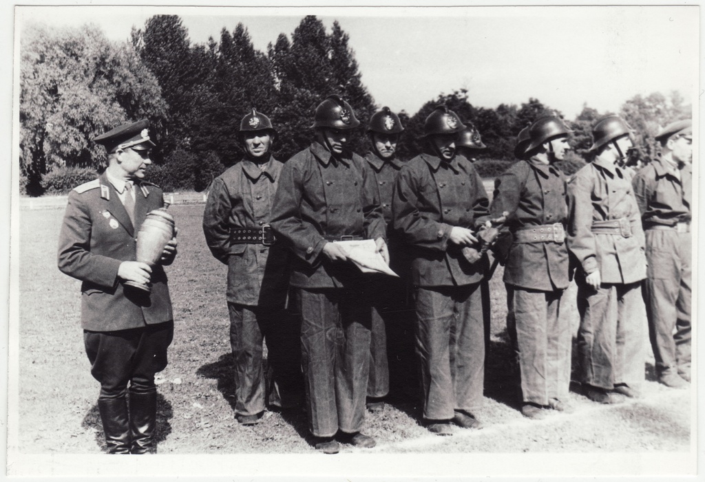 Balti liiduvabariikide II-tuletõrjevõistlused: Eesti kutseline võistkond sai oma grupis esikoha, 1962.a.
