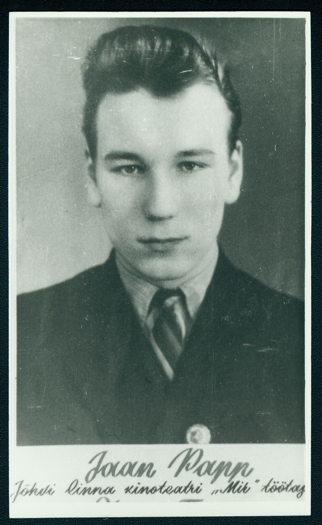 Portree: Jaan Papp, 1960