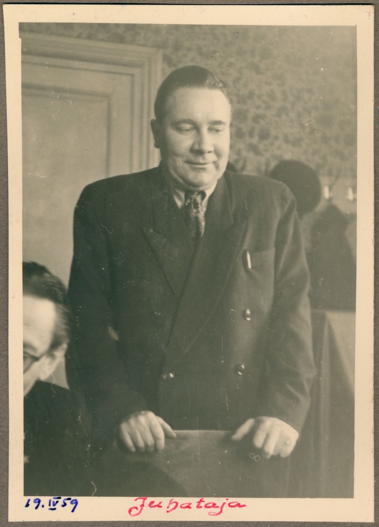 Portreefoto: Martin Saar, 1959.a.
