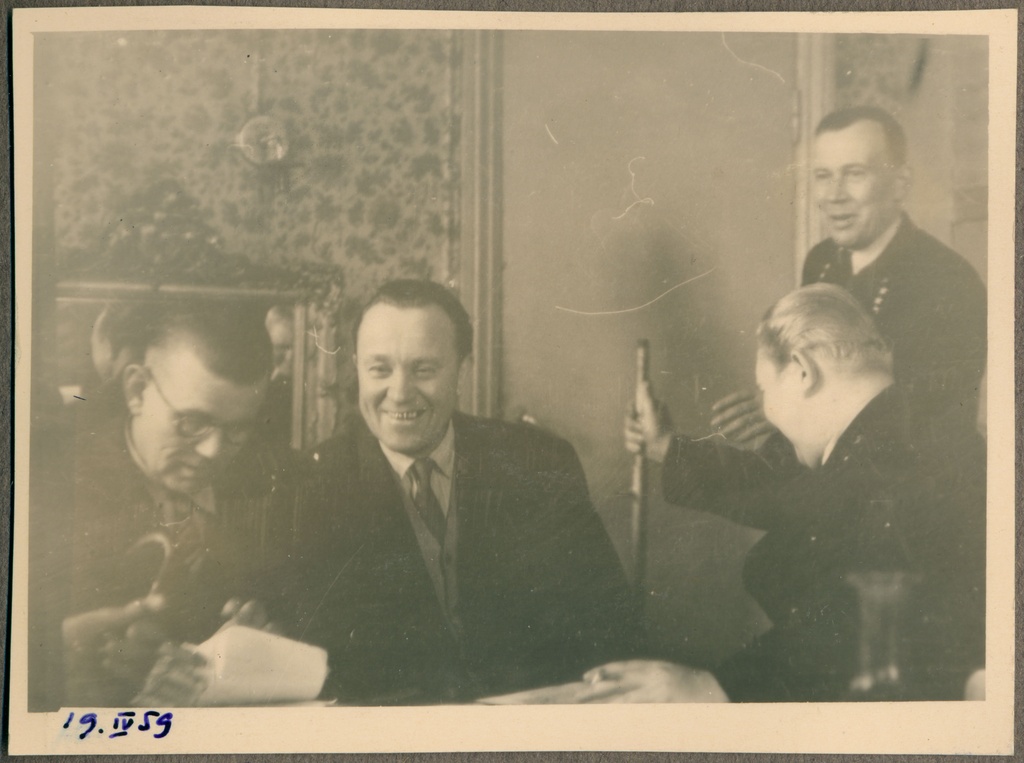 Korstnapühkijate Kvalifikatsioonikomisjoni istung, 1959.a.