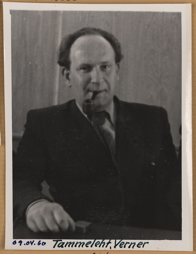 Portreefoto: meisterkorstnapühkija Verner Tammeleht.