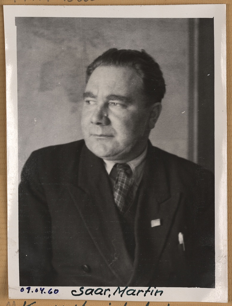 Portreefoto: korstnapühkijate kursuste juhataja Martin Saar.