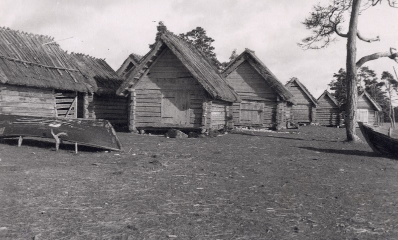 Kiirassaare võrkmajad läänepoolt, Kihelkonna