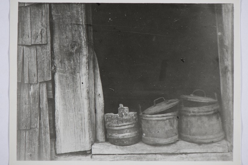 Puunõusid G. Mukshtini elumajas, Ilzene (Ilsnä) v, Birzmaļi (Kõivistu) k, Läti