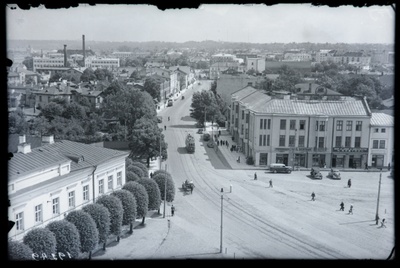 View of Narva mnt by the city centre  duplicate photo