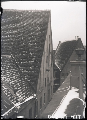 Tallinn, Pikk tänav 12, Riesenkampfi maja otsaviil Mündi tänava pool.  duplicate photo