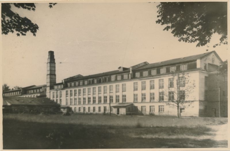 Foto. Kärdla Kalevivabrik Hiiumaal, asutatud 1826.