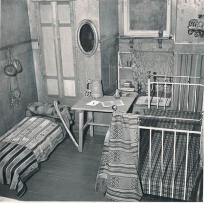 Foto. Ants Laikmaa majamuuseum. Vaade magamistoale. 
Foto: V.Vahi.  similar photo