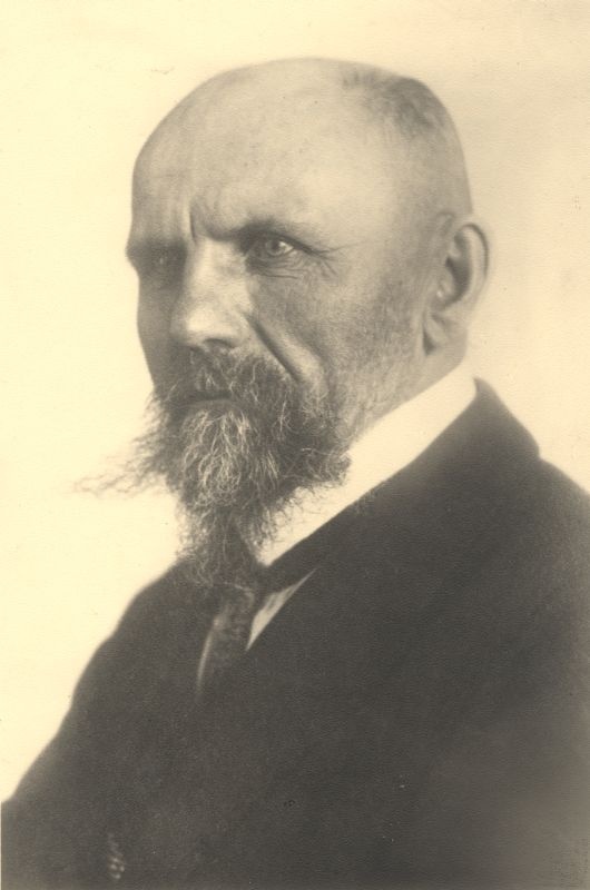 Foto. Ants Laikmaa, kunstnik Läänemaalt. Portree.