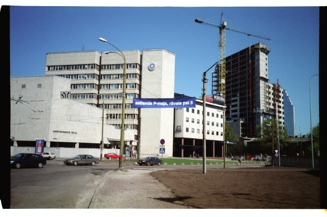 Trade union house in Tallinn on the Rävala puiestee