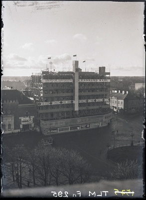 Tallinn, EKA maja ehitamine, vaade Jaani kiriku tornist.  similar photo