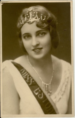 foto Miss Estonia 1931 Lilly Silberg  duplicate photo