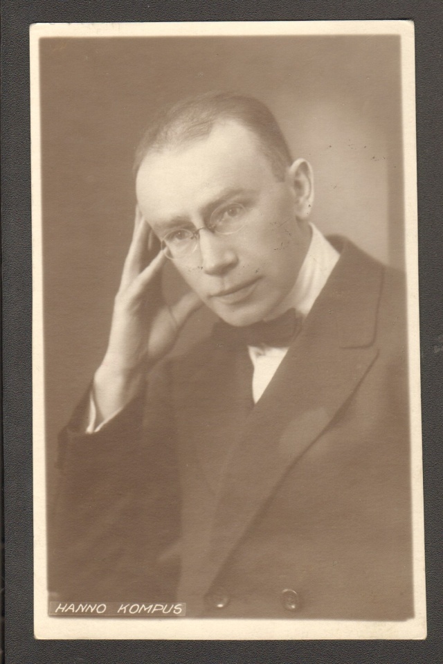 foto, Hanno Kompus 1924