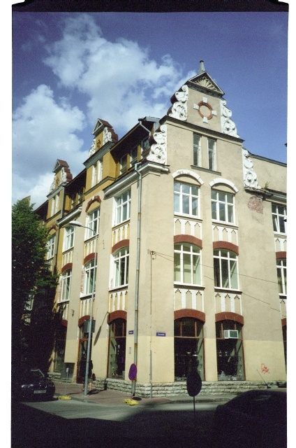 Maakri and Tornimäe street corner in Tallinn