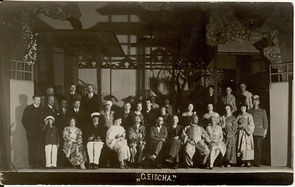 foto, operett Geiša Paides 1920-ndatel a.