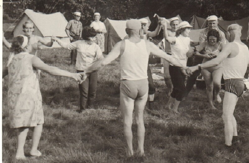 foto, teeninduskombinaat "Järva" töötajate VI kokkutulek Rutikveres 1970.a.