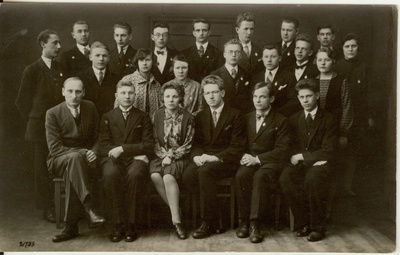 foto Näidendi Gaas tegelased Paide 1929  duplicate photo