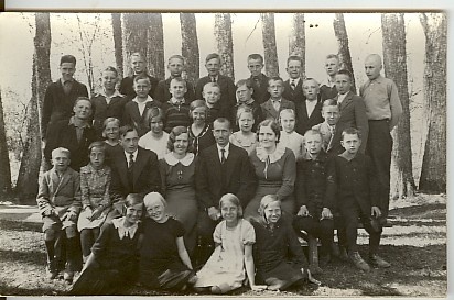 foto, Öötla algkooli klassipilt 1930-ndatel a.