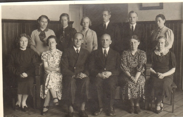 foto, Paide Alg- ja Täienduskooli õpetajad 1938