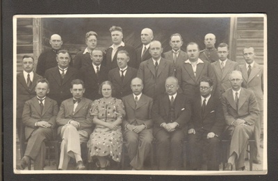 foto, Järva X laulupeo toimkond 1937  duplicate photo