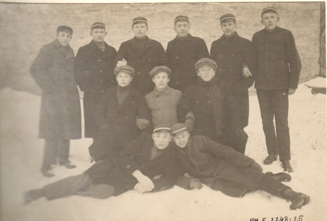 foto, Paide Poeglaste Gümnaasiumi jalgpallimeeskond 1923.a.