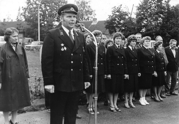 Vabariiklik tuletõrjeühingute seminar instruktoritele Jõgeval 1985.a.