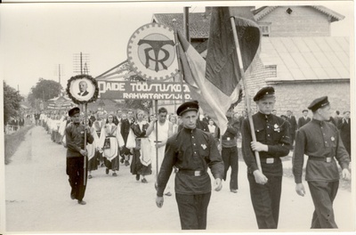 Photo, Järvamaa song festival in 1950.  duplicate photo