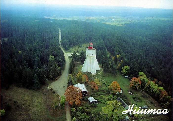 Fotopostkaart. Hiiumaa. Kõpu tuletorn