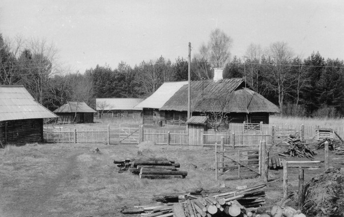 Mihkli talu hoonetekompleks Malvastes 1992.a.