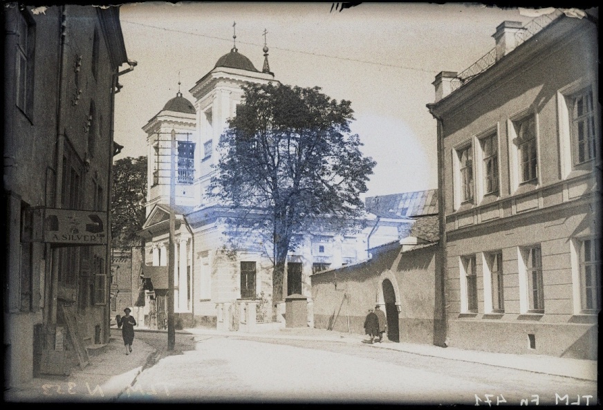 Tallinn, Püha Nikolai kirik Vene tänaval, fassaad.