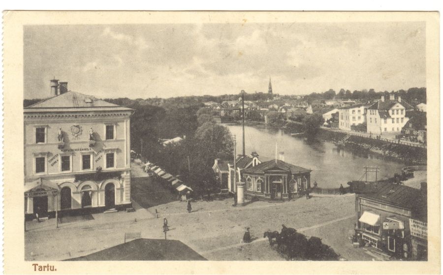 Tartu view of Emajõele