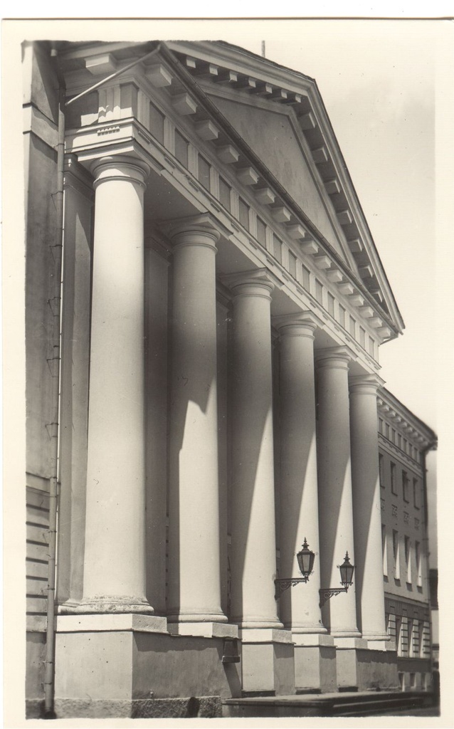 Main building of the University of Tartu