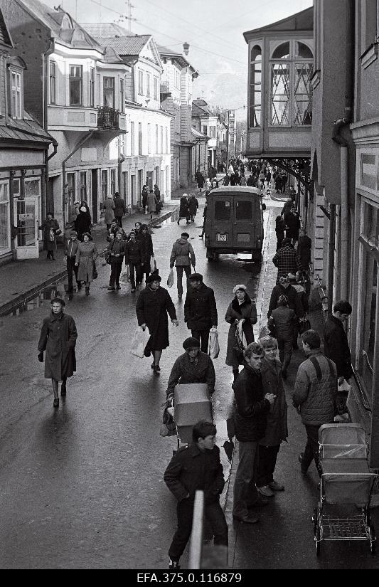 Vaade Kalevi tänavale.