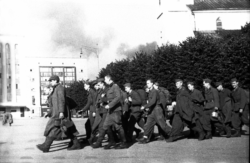 The Colonel of German military personnel was captured in Tallinn in the Winning Square.