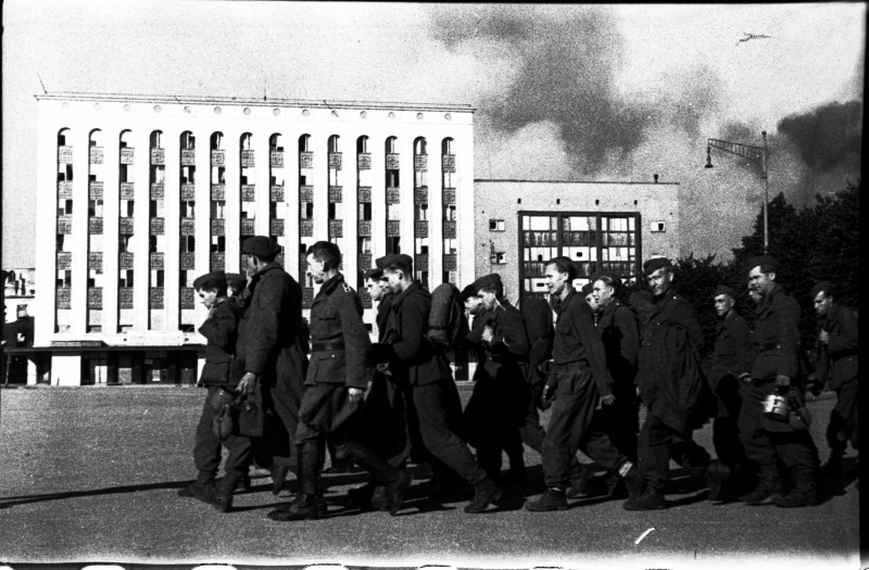 The Colonel of German military personnel was captured in Tallinn in the Winning Square.