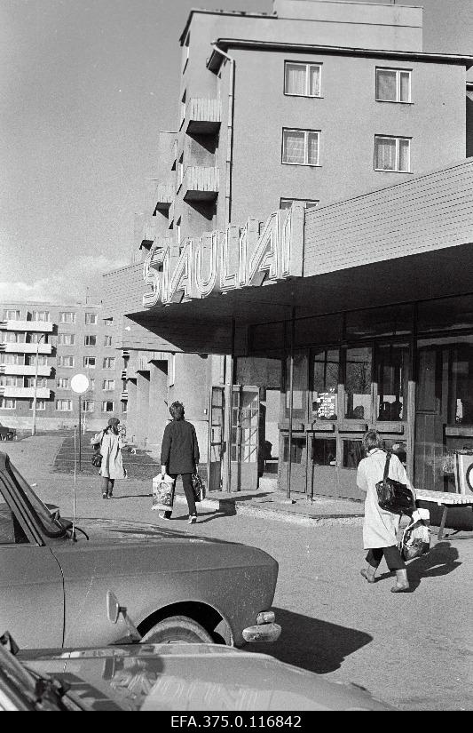 Kaupluse "Šiauliai" välisvaade.