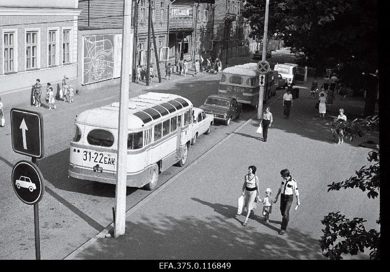 Vaade Ringi tänavale Pärnus.