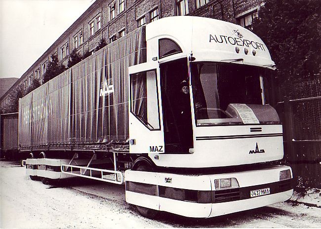 Uus autorong MAZ-2000 "Perestroika"