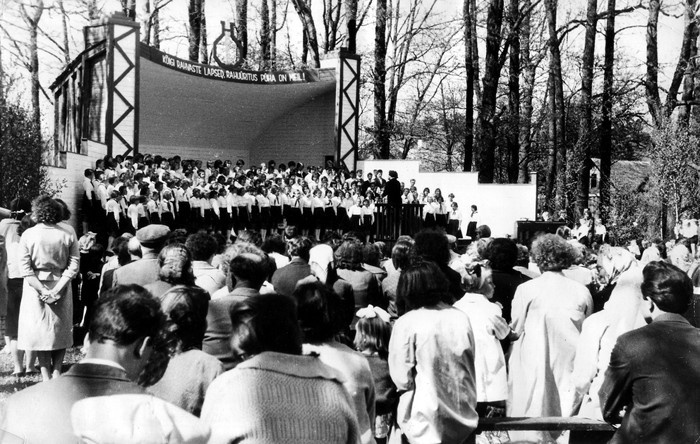 Hiiumaa koolinoorte laulupäev 1978.a.