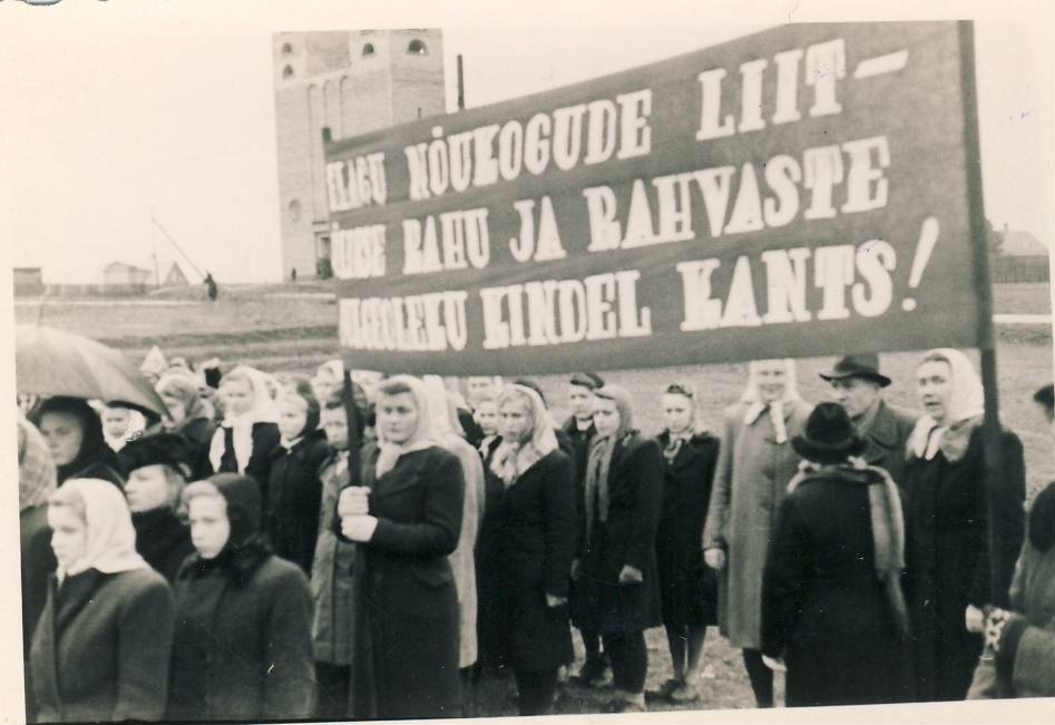 Rakvere, Demonstration of the Great Socialist October Revolution